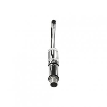 Смеситель для кухни 40к F4128-2 FRAP с отв бок.ручка (выс.пов. излив, хром, п/гайку, силумин)