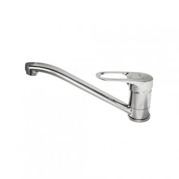 Смеситель для кухни 40к F4228-В FRAP (плоск.длин.пов. излив, п/шпильку, хром, силумин)