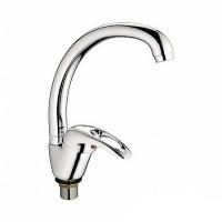 Смеситель для кухни 40к L5902-B Ledeme с отв под гайку, силумин