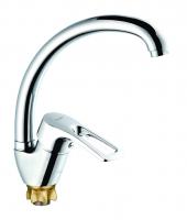 Смеситель для кухни 40к Glauf 8G4-A181 бок.ручка, п/гайку