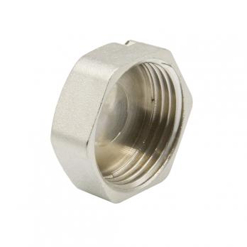 Заглушка 1'' вн с контр отв VRT® никель