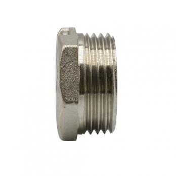 Заглушка 1'' нар с контр отв VRT® никель