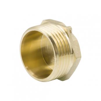 Заглушка 1'' нар ЛАТ с контр отв LEXLINE 25