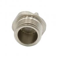 Заглушка 1/2'' нар с контр отв VRT® никель