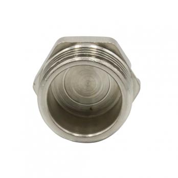 Заглушка 3/4'' нар с контр отв VRT® никель