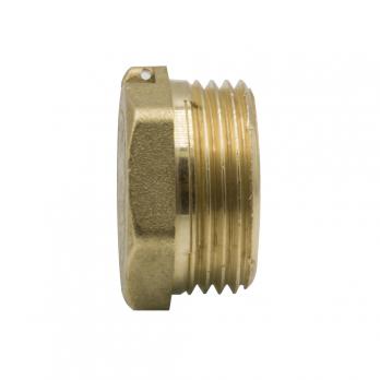 Заглушка 3/4'' нар ЛАТ с контр отв LEXLINE 20