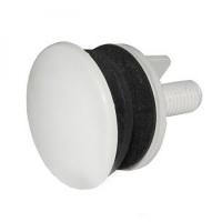 Заглушка для умывальника d50мм БЕЛАЯ