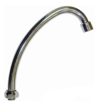 Излив для смесителя кухни 3/4 (имп) (с аэратором и гайкой)