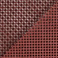 Коврик травка 42*56 см коричневый, ворс 12-18мм