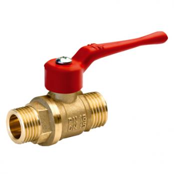 Кран шаровой 1/2'' нар/нар рукоятка 11Б27п1 БАЗ Standart PN40