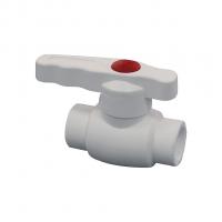 Кран шар 25 ручка PRO AQUA БЕЛЫЙ STANDARD