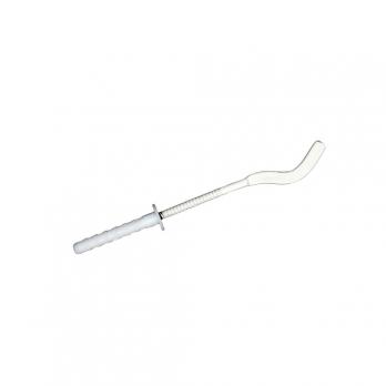 Кронштейн для радиатора с дюбелем анкерный белый 7*180мм