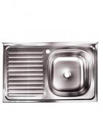 Мойка 80х50 (0,4) прав вып 1 1/2 Эконом (глуб. 13см)