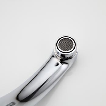 Смеситель для раковины/мойки 1/2 кер F4196 FRAP МОНО (выс.пов.излив, п/гайку, ХРОМ, силумин)