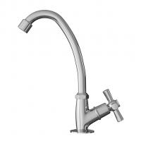 Смеситель для раковины/мойки 1/2 кер. MIXLINE ML09-05 моно п/гайку (без подводки)