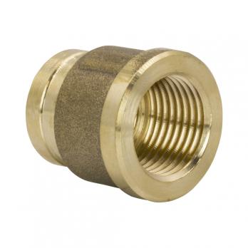 Муфта переходная 1/2'' - 3/8'' вн/вн ЛАТ LEXLINE 15-10