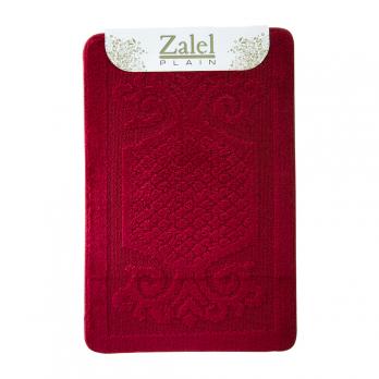 Набор ковриков д/ванной Zalel  2 пр. 55х90 (бордовый)