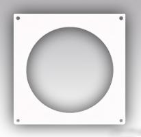 Накладка торцевая 150х150 для воздуховода D100 10НКП ERA