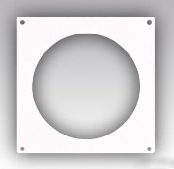 Накладка торцевая 150х150 для воздуховода D100 10НКП ERA