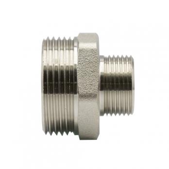 Ниппель переходной 1 1/4'' - 3/4'' нар/нар VRT® никель
