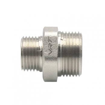 Ниппель переходной 1'' - 3/4'' нар/нар VRT® никель
