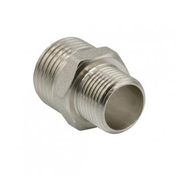 Ниппель переходной 1/2'' - 3/8'' нар/нар VRT®  никель
