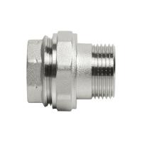 Переходник со сгоном 1'' прямой VRT®(конус) никель