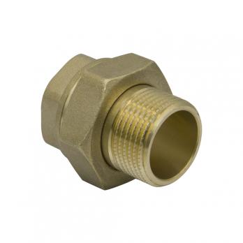 Переходник со сгоном 1'' прямой ЛАТ LEXLINE 25