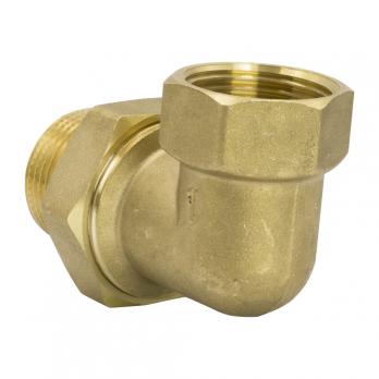 Переходник со сгоном 1'' угловой ЛАТ LEXLINE 25