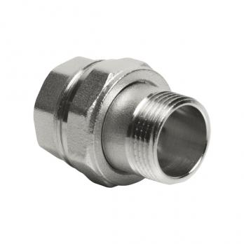 Переходник со сгоном 3/4'' прямой VRT®(конус) никель