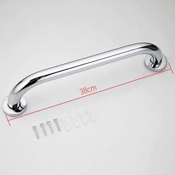 Поручень прямой F1718 (F302) FRAP (хром, латунь, L 38см)