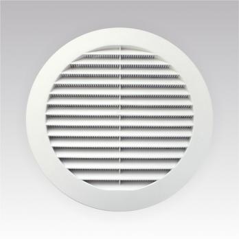 Решетка вент. D130 с фланцем D100 с сеткой 10РКС ERA