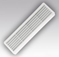 Решетка вент. переточная 450*131 фланец 432х117 4513ДП двусторонняя ERA