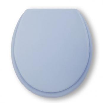 Сиденье для унитаза мягкое (голубое)