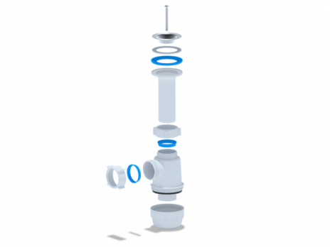 Сифон 1 1/2*40 Ani Грот А0500 АНИ пласт
