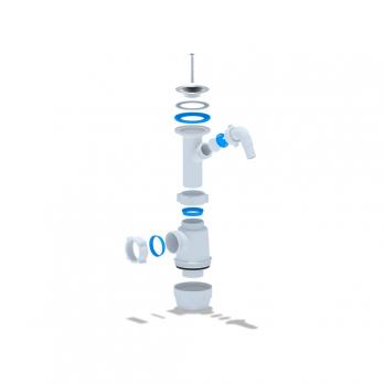 Сифон 1 1/2*40 Ani Грот с носиком А2000 АНИ пласт