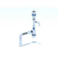 Сифон 1 1/2*40 Ani с носиком, с гофрой 40*40*50 C0315 АНИ пласт