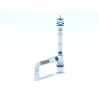 Сифон 1 1/4*40 Ani с гофрой 40*50 C1010 АНИ пласт