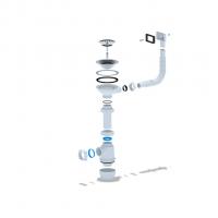 Сифон 3 1/2*40 Ani Грот с гибким переливом А0145S АНИ пласт