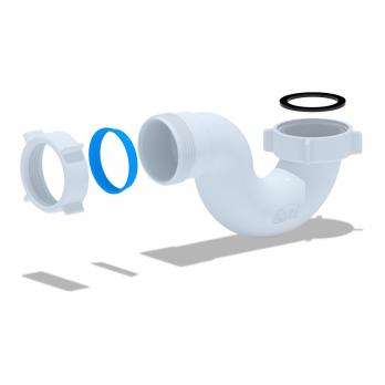 Сифон для душ.поддона 40*40 Ani без выпуска Е100 АНИ пласт