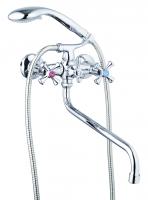 Смеситель для ванны и раковины 1/2 кер Glauf QTZ7-B827 шаровый перекл