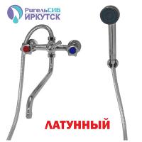 Смеситель для ванны и раковины 1/2 кер Иркутск В-К 54