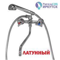 Смеситель для ванны и раковины 1/2 кер Иркутск Р-К 14  ЛЮЧИЯ