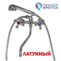Смеситель для ванны и раковины 1/2 кер Иркутск Р-К 24 КРЕСТ