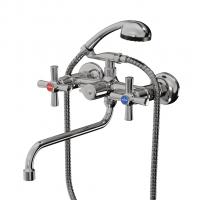 Смеситель для ванны и раковины 1/2 кер. MIXLINE ML09-02