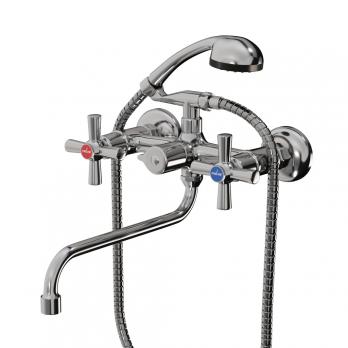 Смеситель для ванны и раковины 1/2 кер. MIXLINE ML09-02