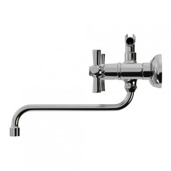 Смеситель для ванны и раковины 1/2 кер. MIXLINE ML09-02