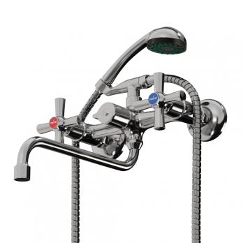 Смеситель для ванны и раковины 1/2 кер. MIXLINE ML09-02