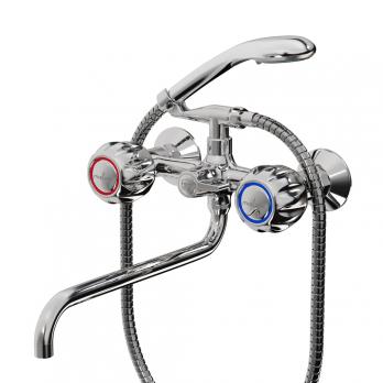 Смеситель для ванны и раковины 1/2 кер.MIXLINE  ML02-02