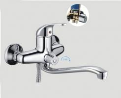 Смеситель для ванны и раковины 40к F2229 FRAP (S-излив, хром, латунь)
